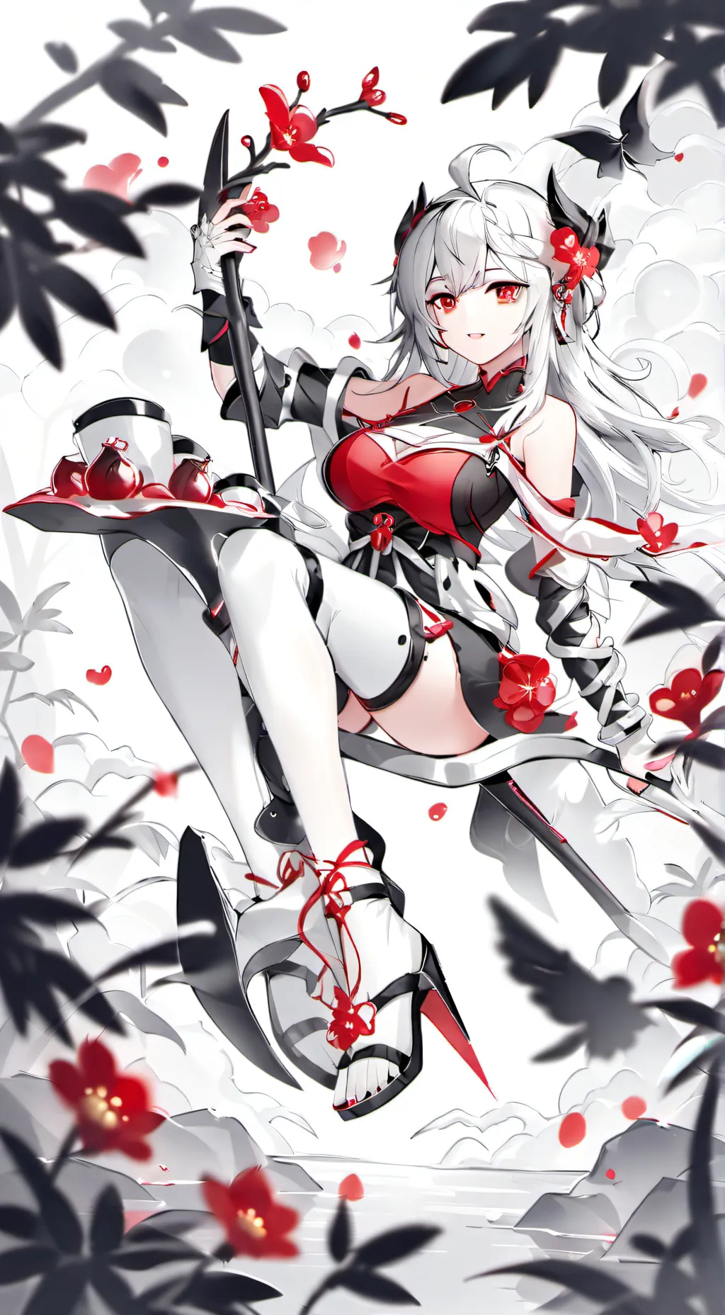 ai character: MHA venganza background