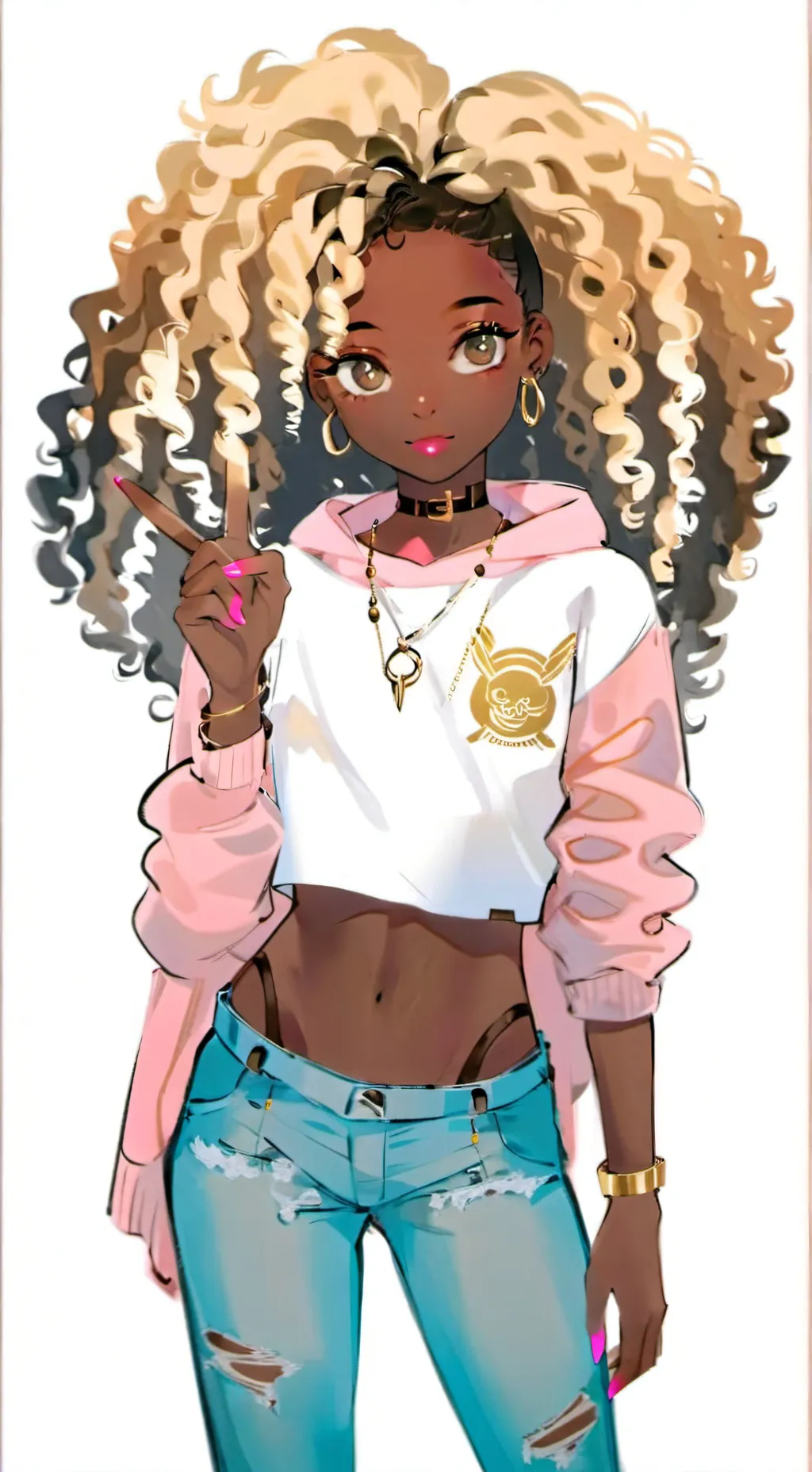 ai character: Naomi background