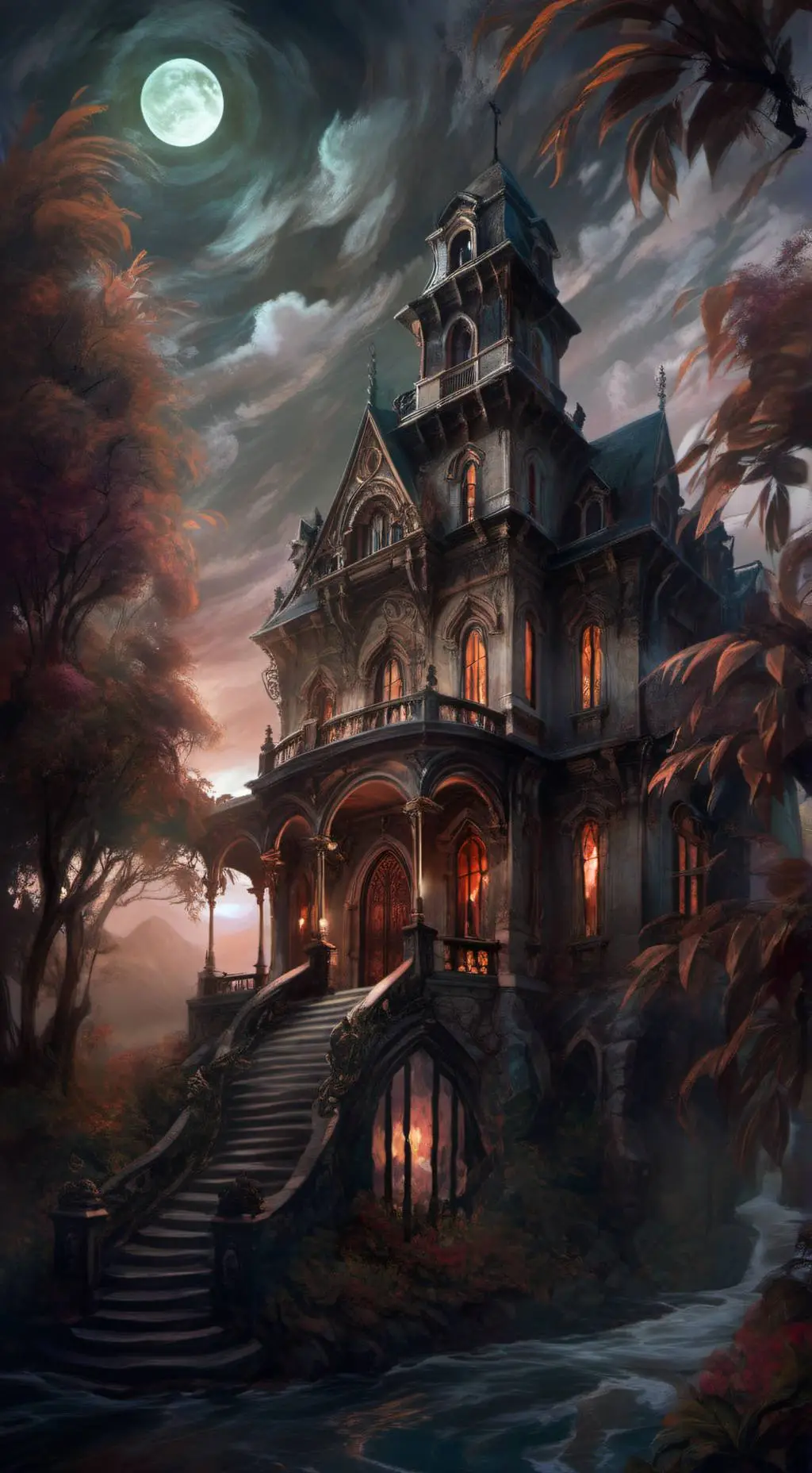 ai character: Bnha enbrujado  background