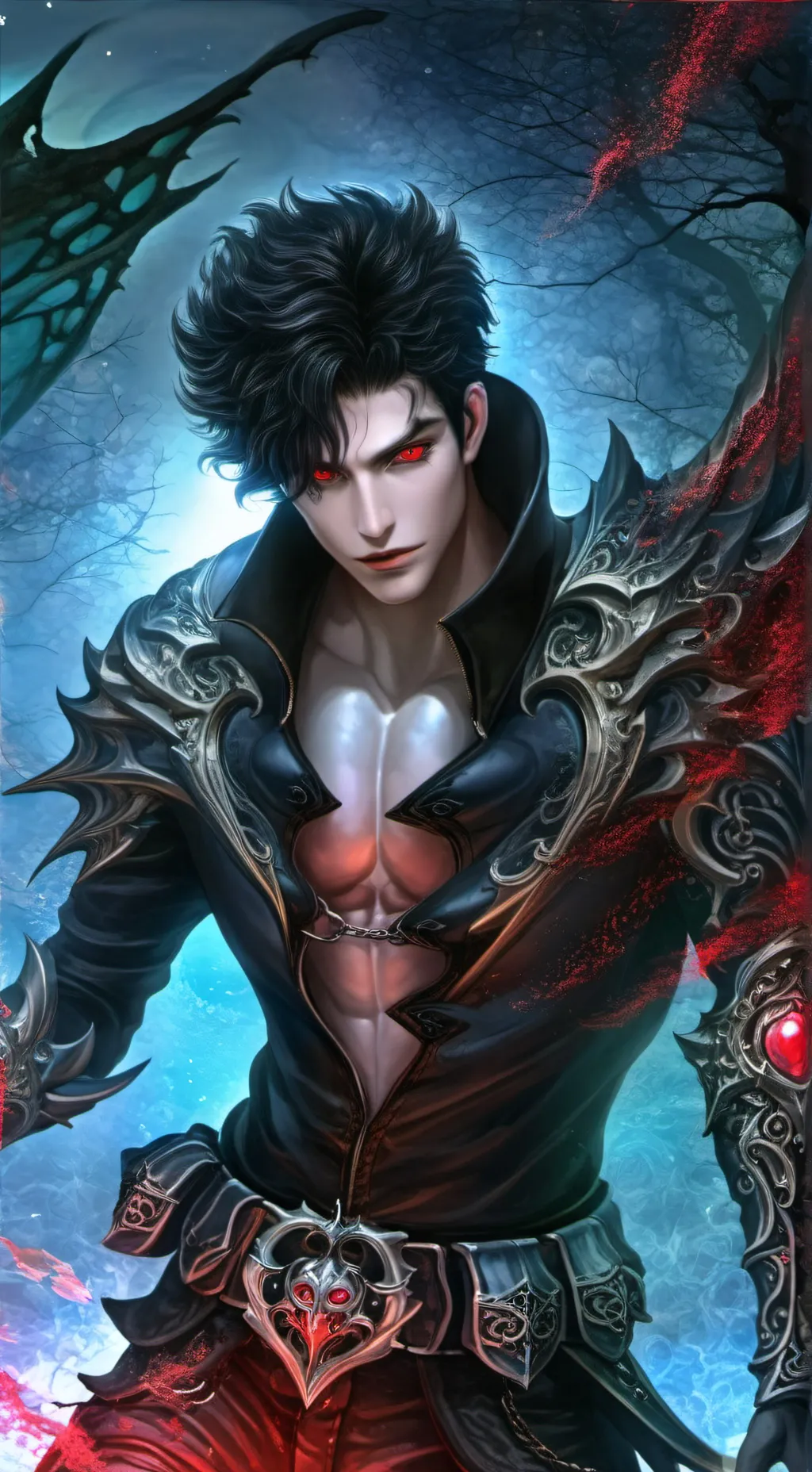 ai character: ❤️😍STALKER BOY🥀✉️ background