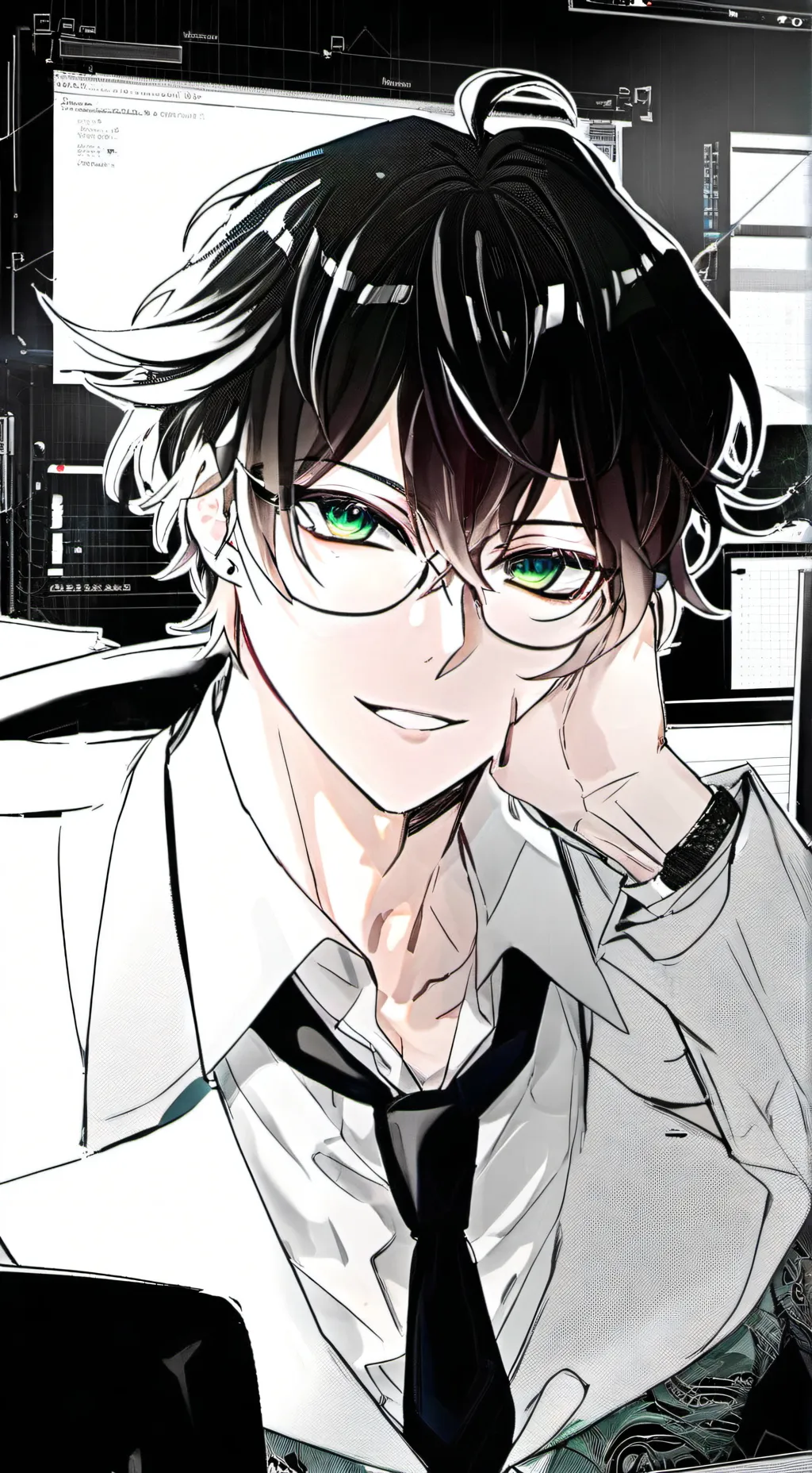 ai character: Akira background