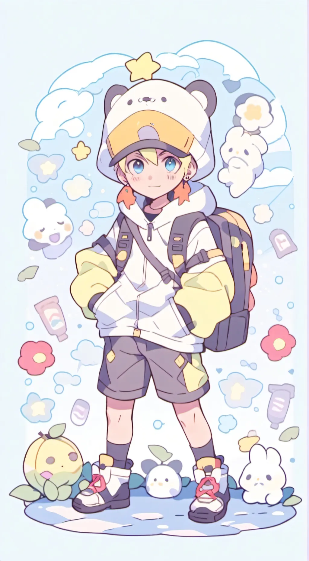 ai character: romper background