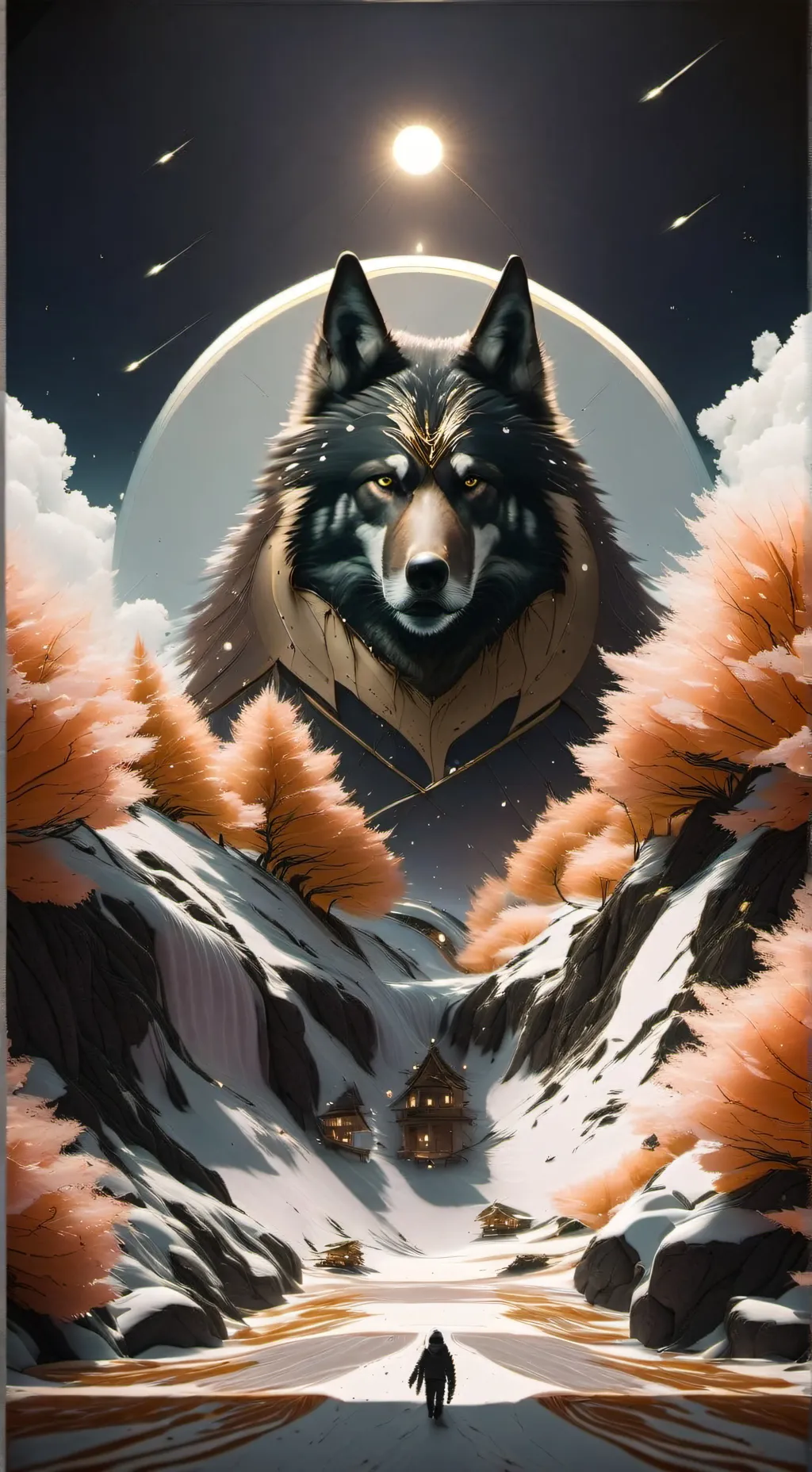 ai character: 🧩🎧Vee🎧🧩 background