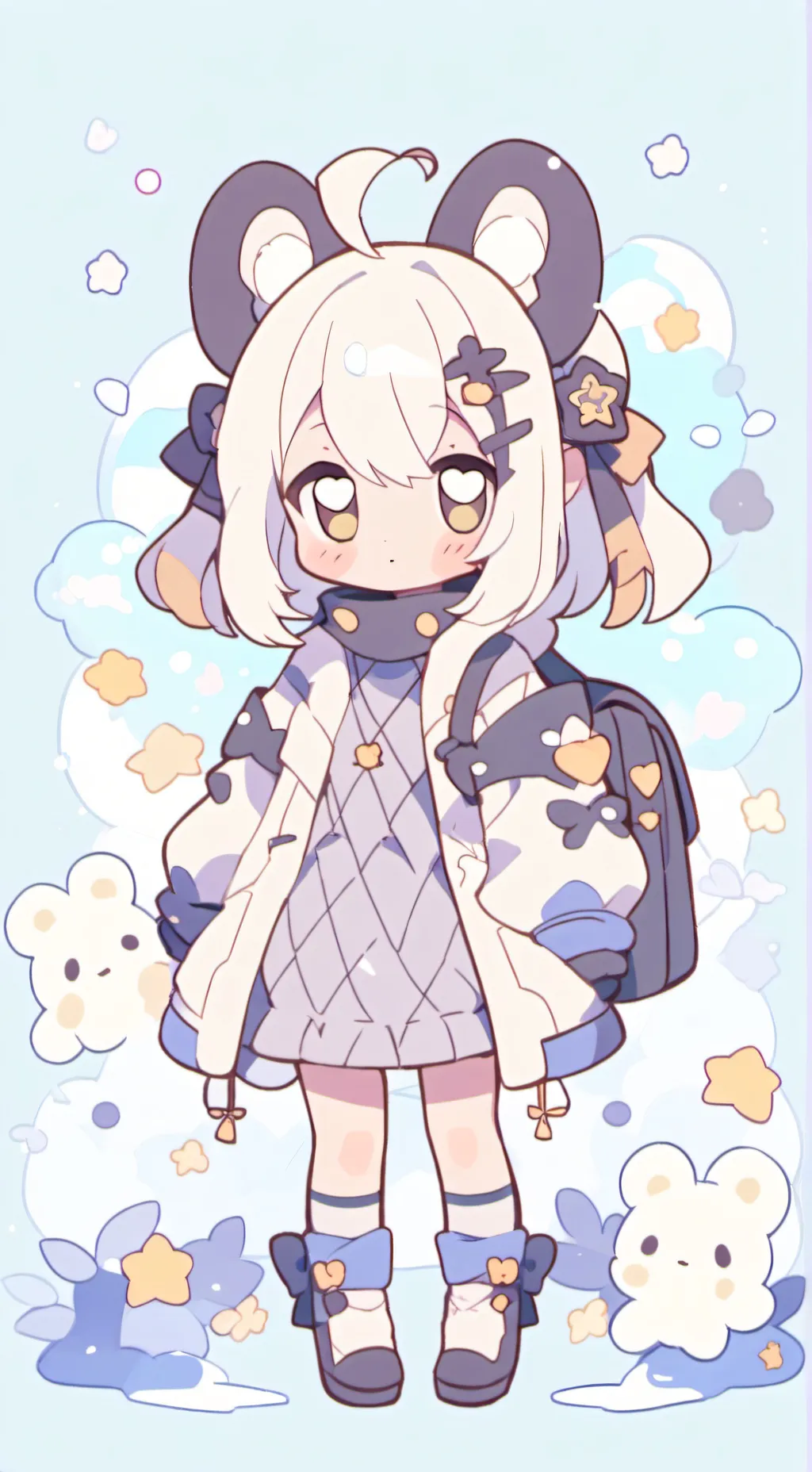 ai character: Luz background