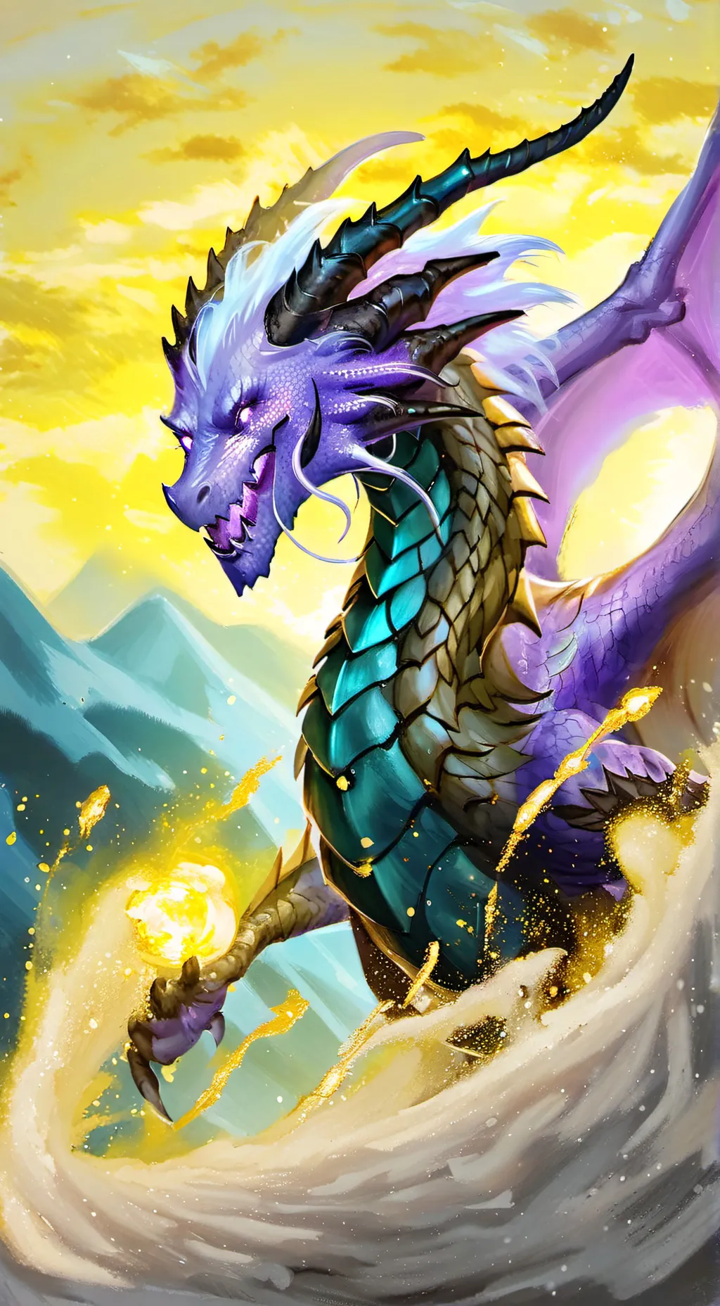 ai character: ally/dragon background