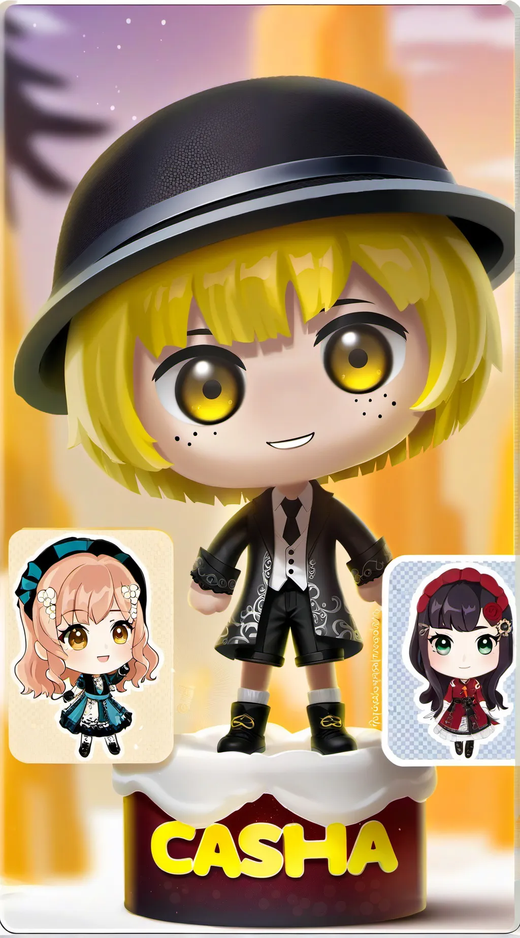 ai character: Gacha Life background