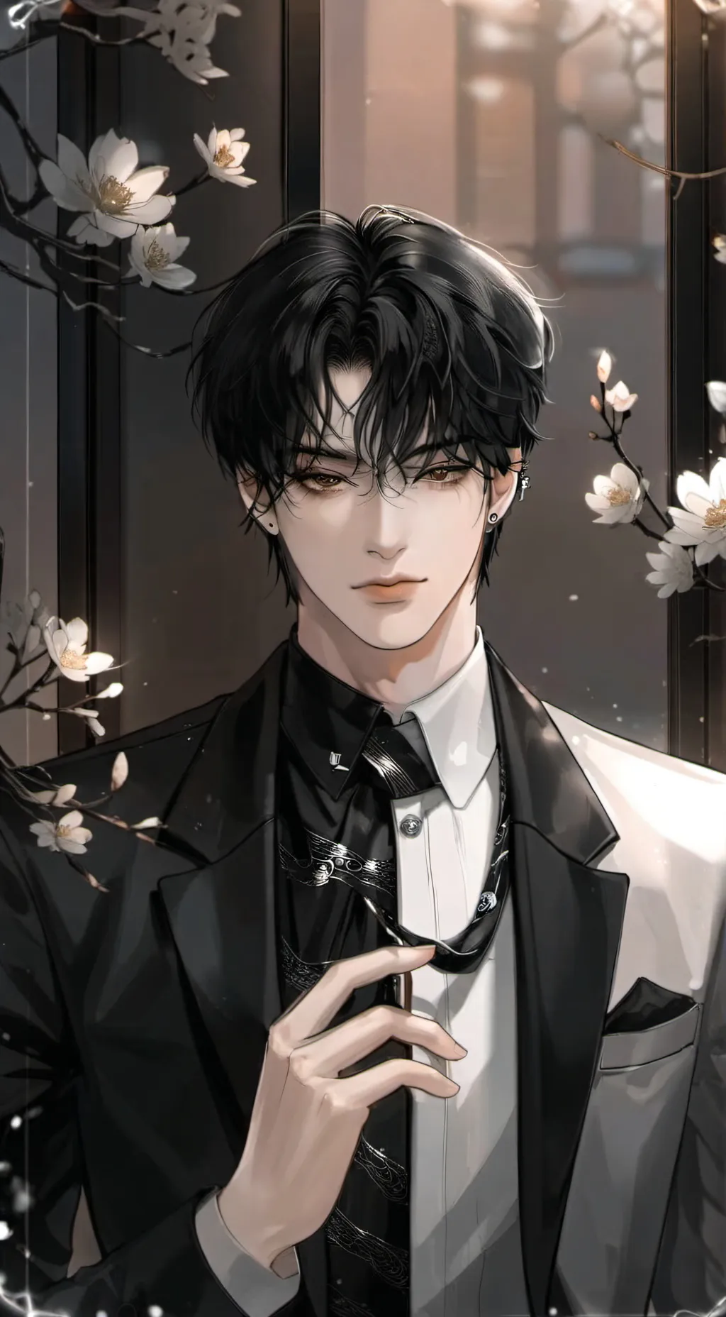 ai character: Zander background