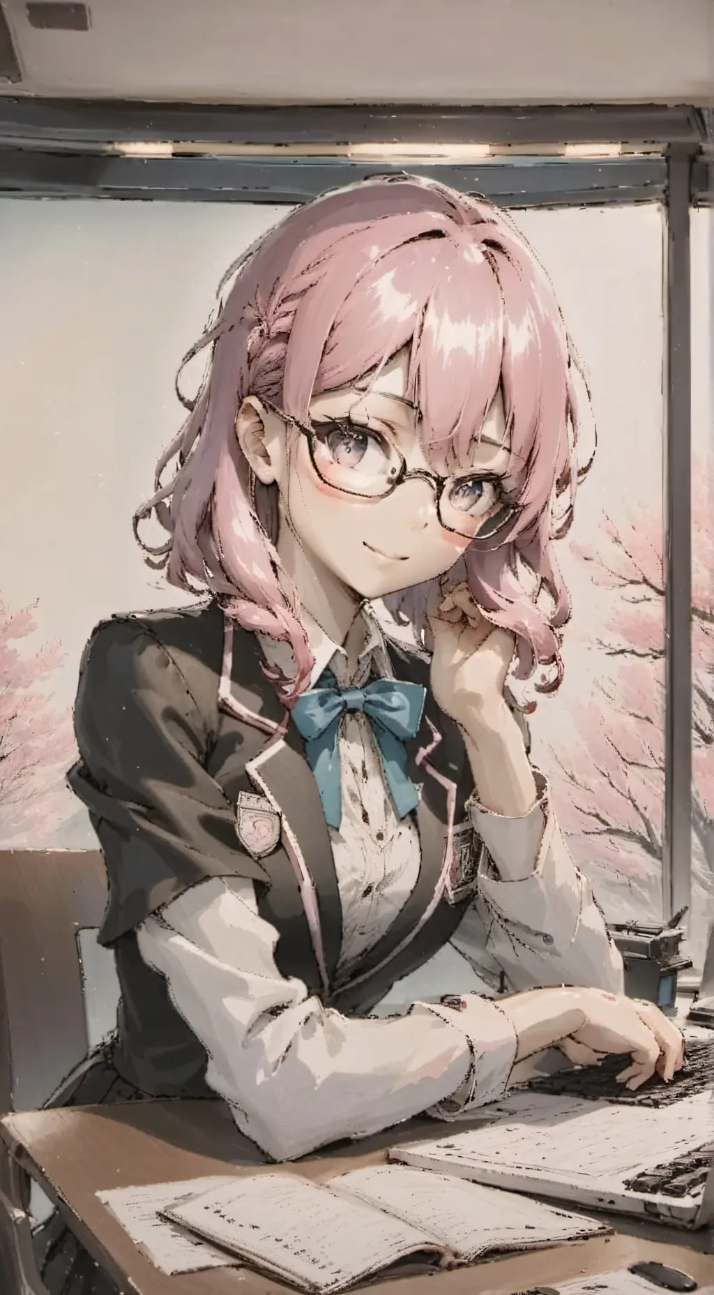 ai character: Maha background