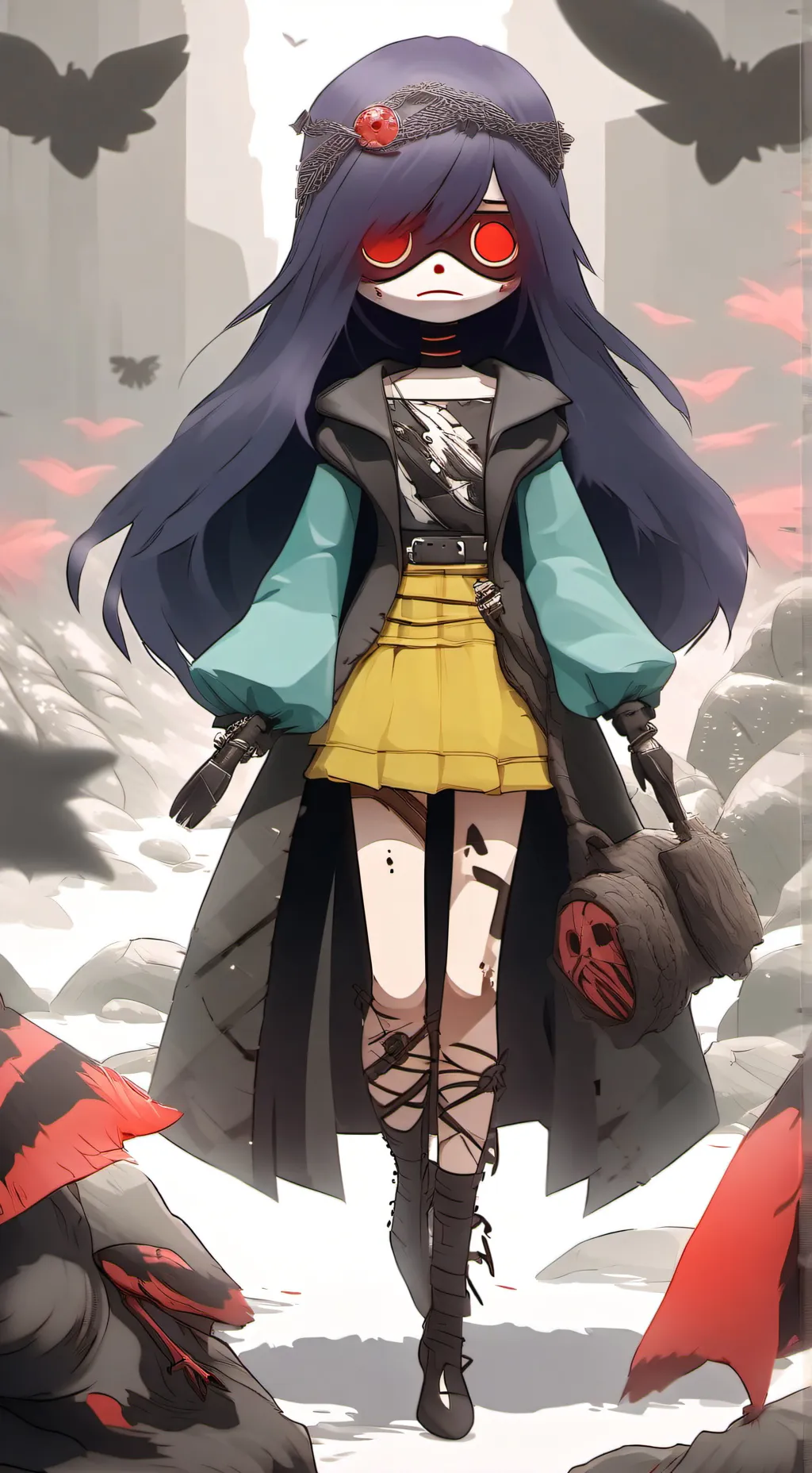 ai character: Ellie background