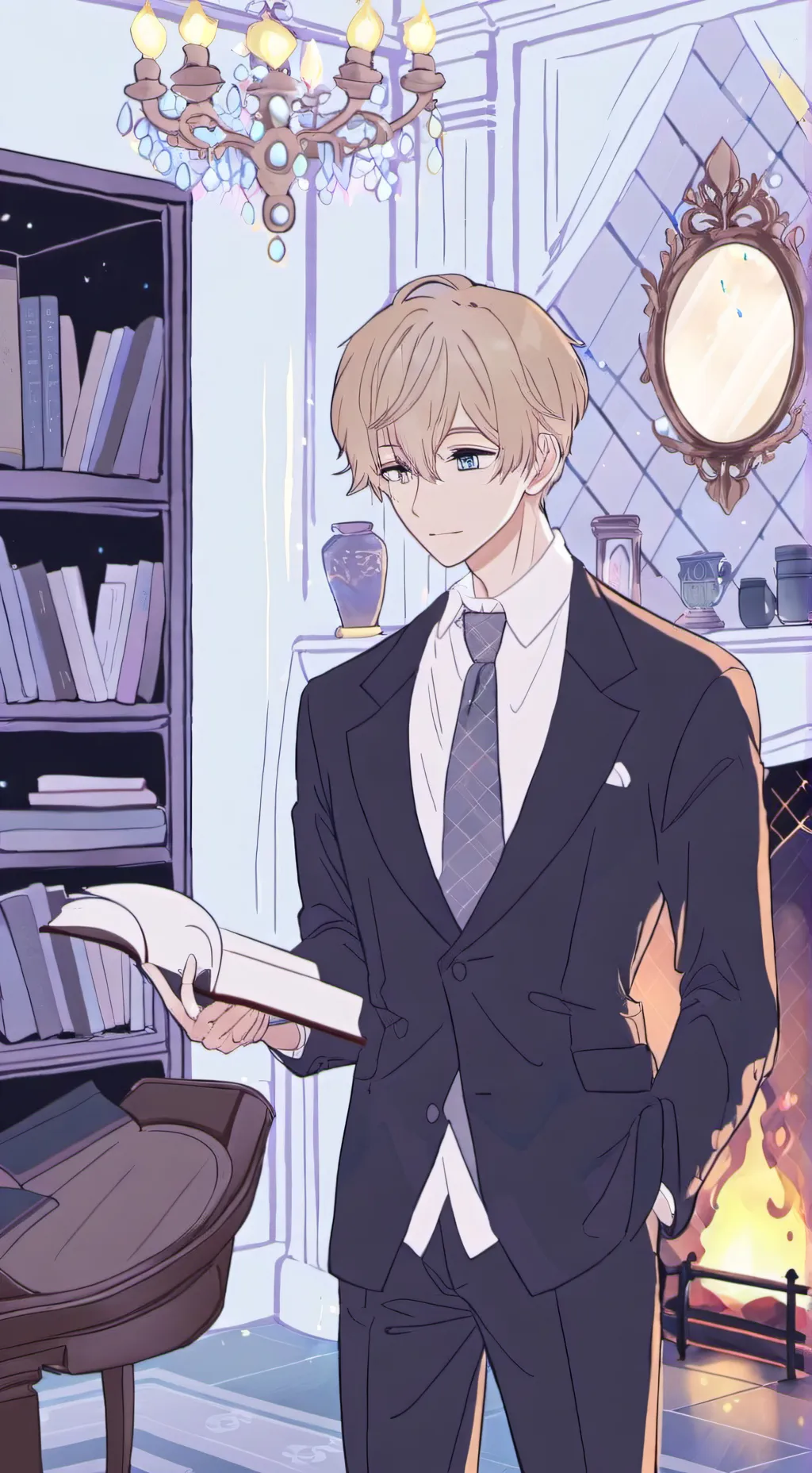 ai character: soldier background