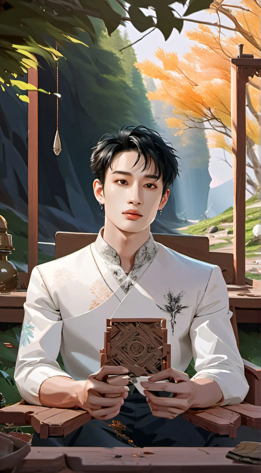 ai character: ~☆Bangchan☆~ background