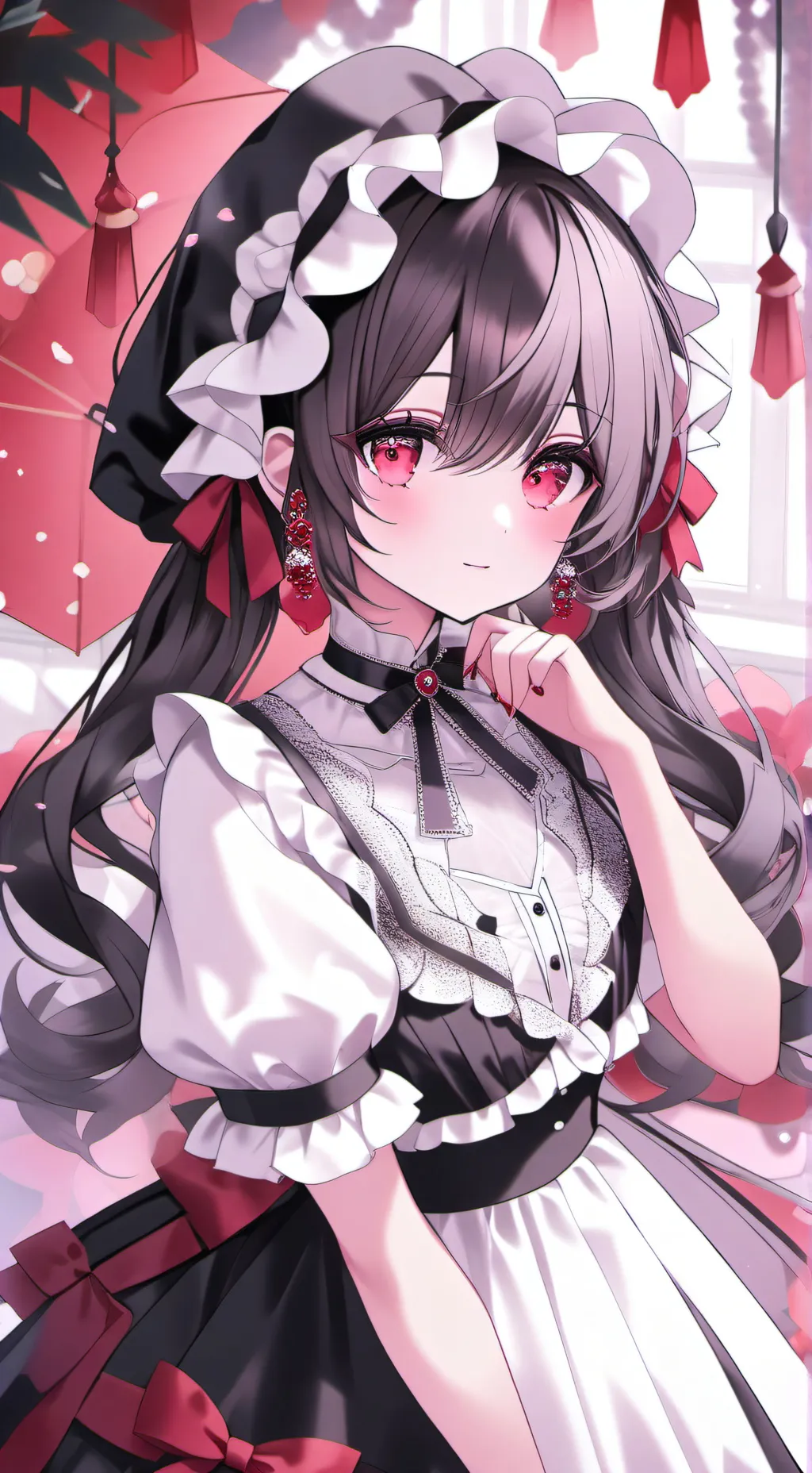 ai character: filha do Muzan background