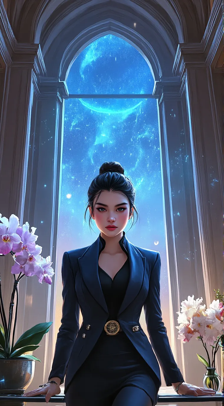 ai character: Victoria background