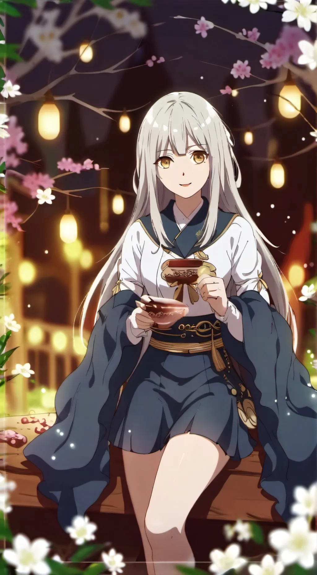 ai character: shion background