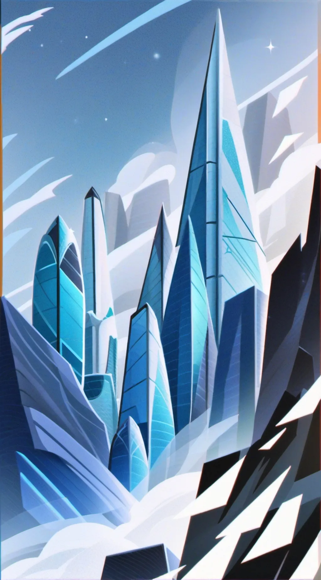 ai character: murder drones background