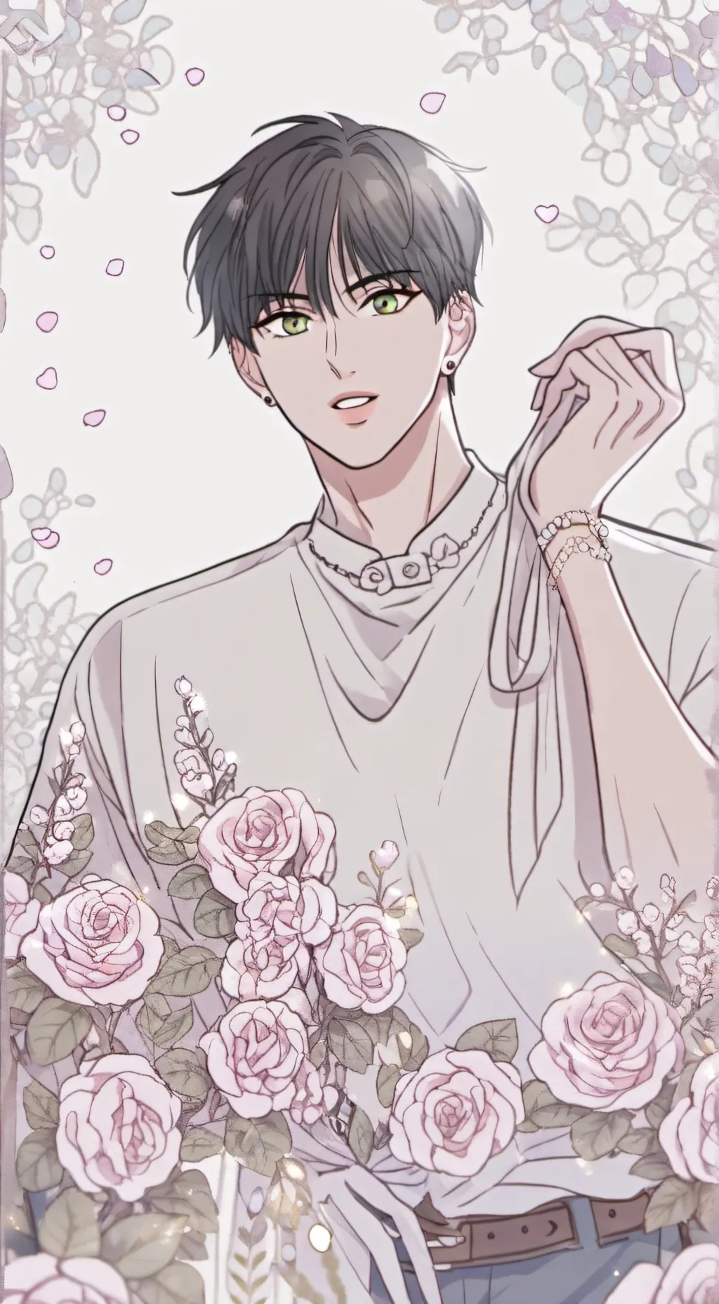 ai character: 🌸jonas background