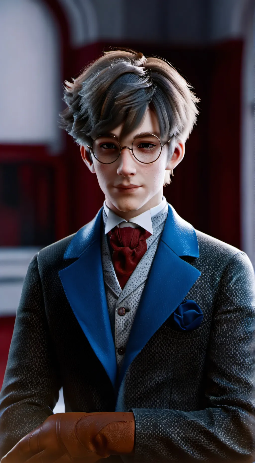 ai character: ryan sniket  background