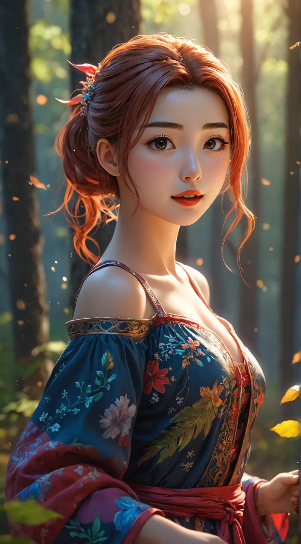 ai character: squid game  background