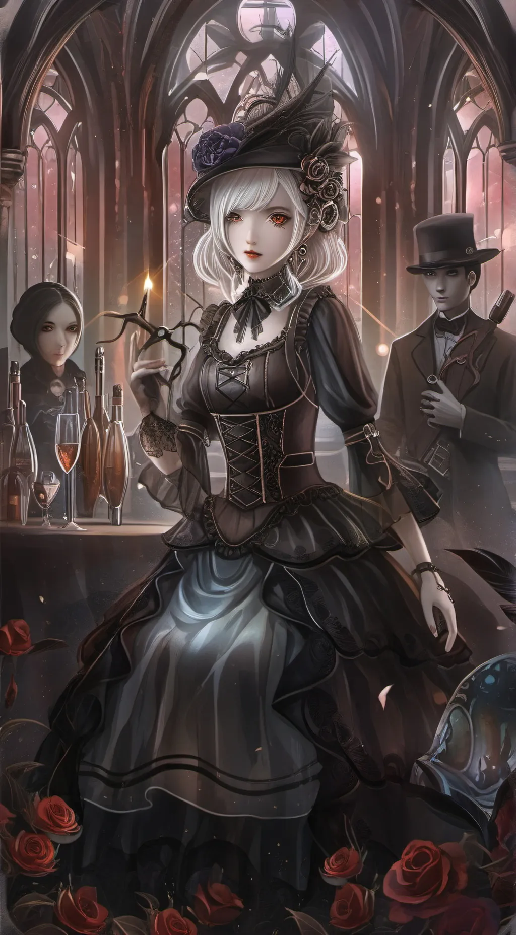 ai character: toxic hudand background