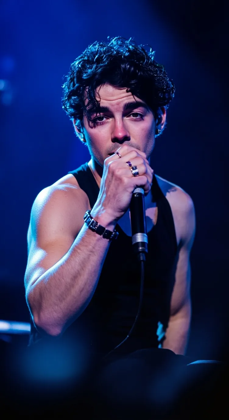 ai character: Joe Jonas  background