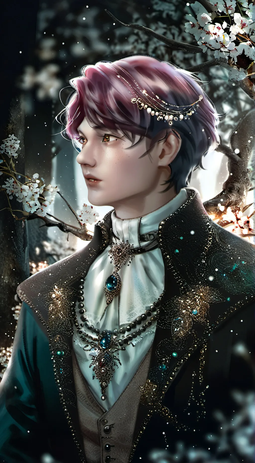 ai character: Siren Rafayel background