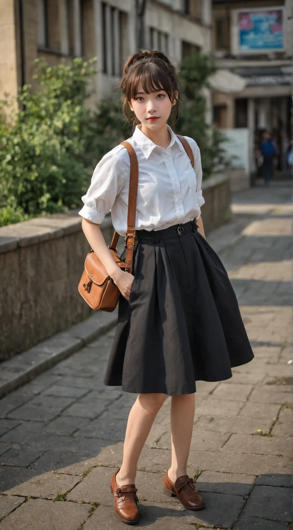 ai character: Alisha Kingston  background