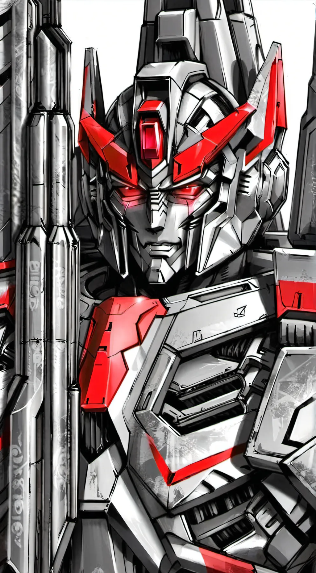 ai character: Transformer  background