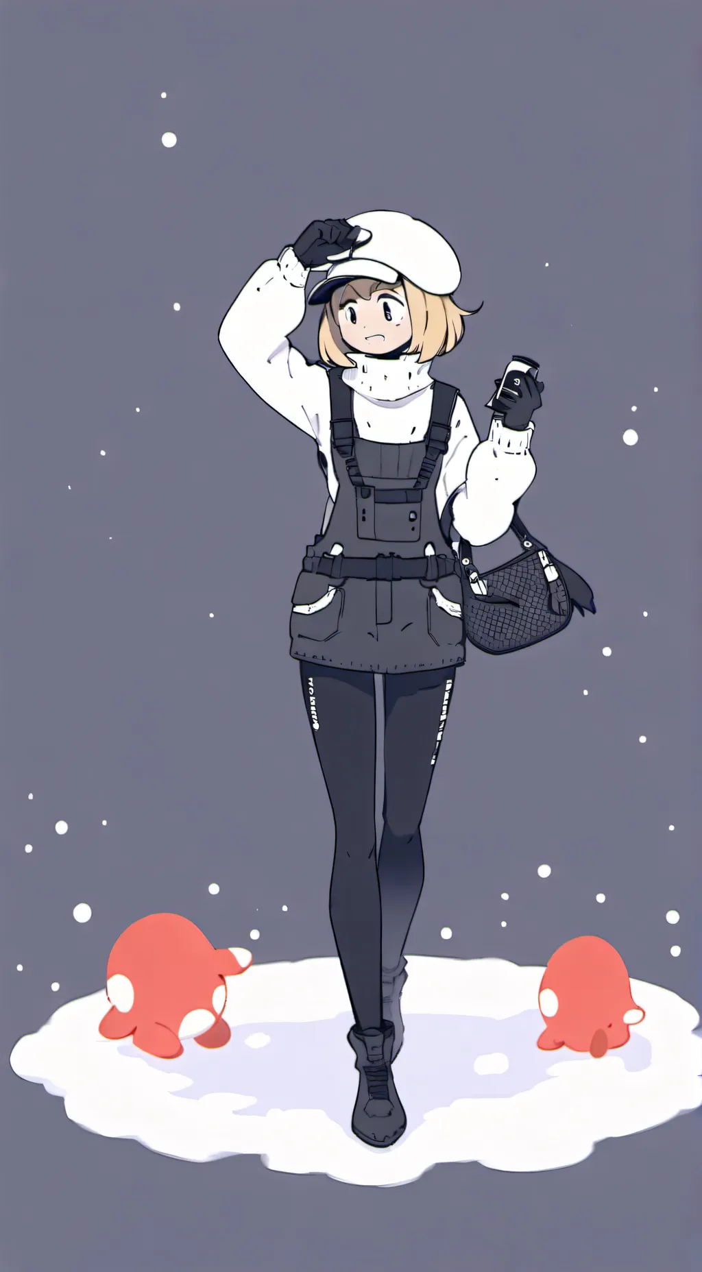 ai character: FUKUOKAGIRL shelly background