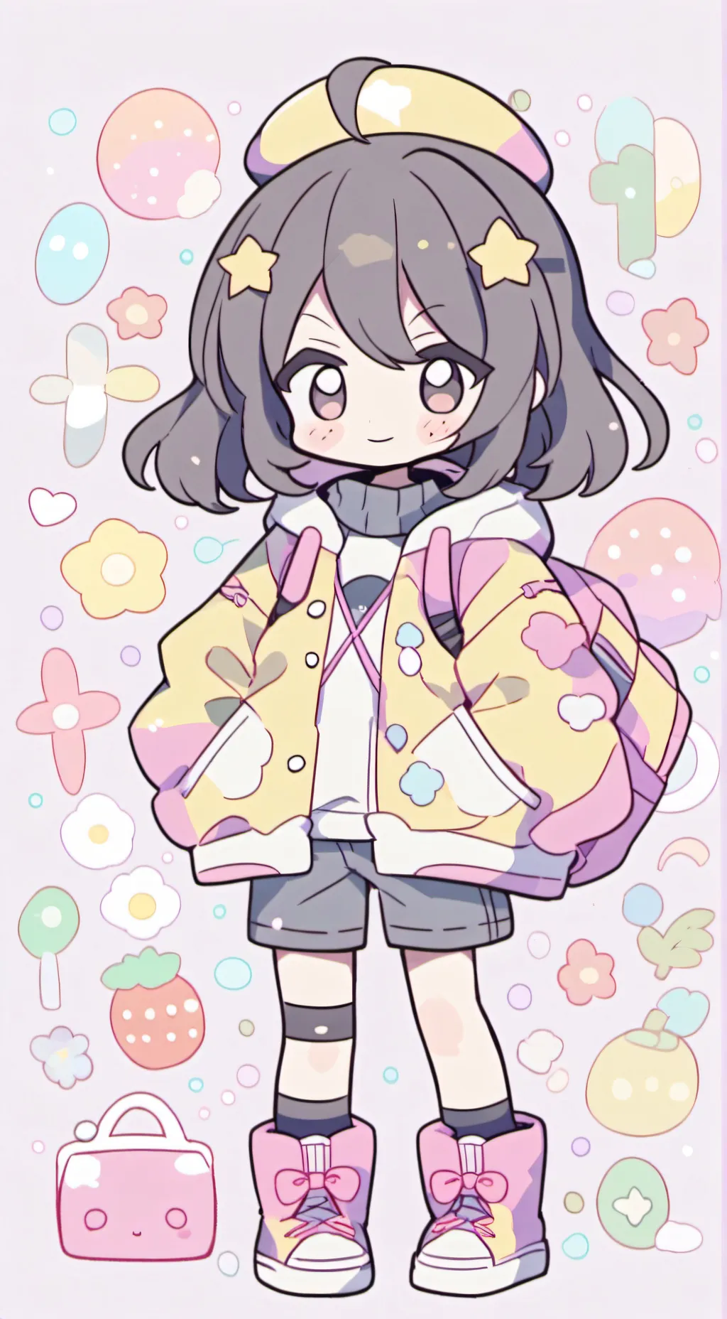 ai character: fun background