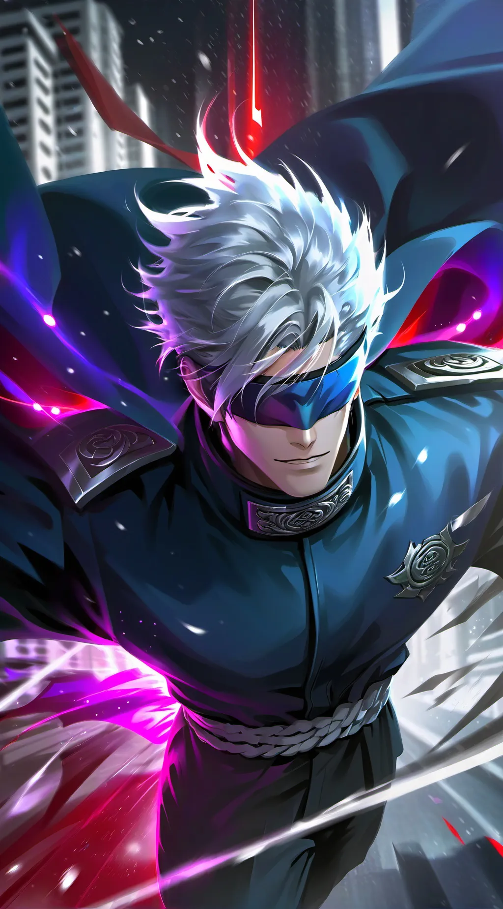 ai character: Satoru Gojo background