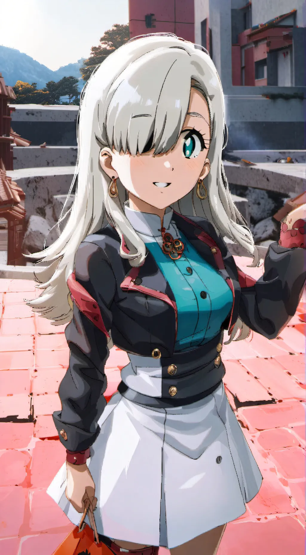 ai character: Elizabeth  background