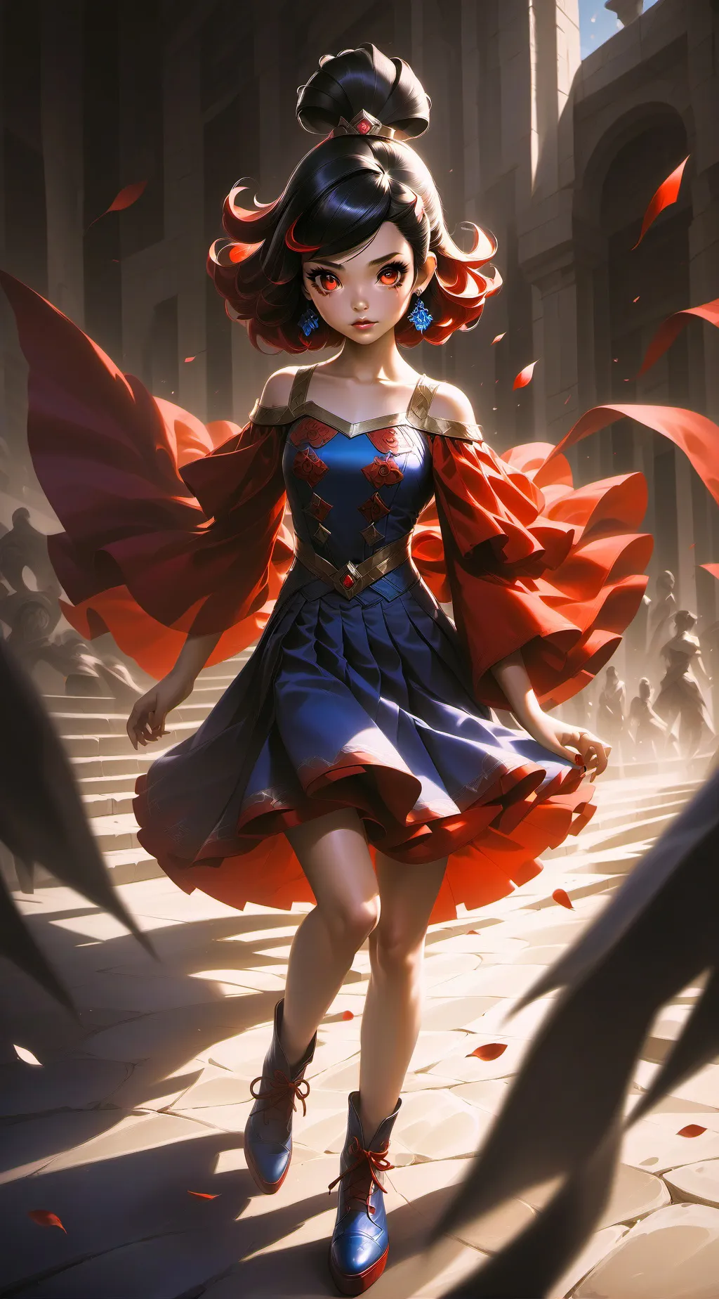 ai character: Lucero background