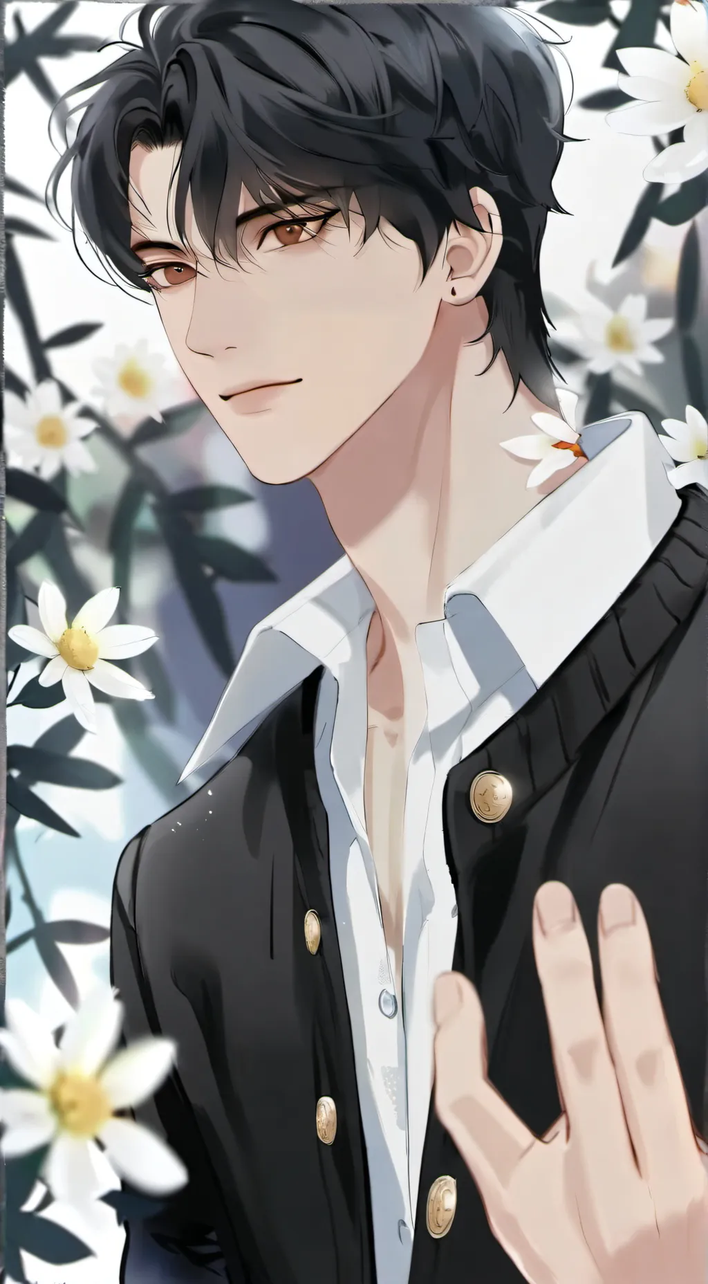 ai character: -Devon- background