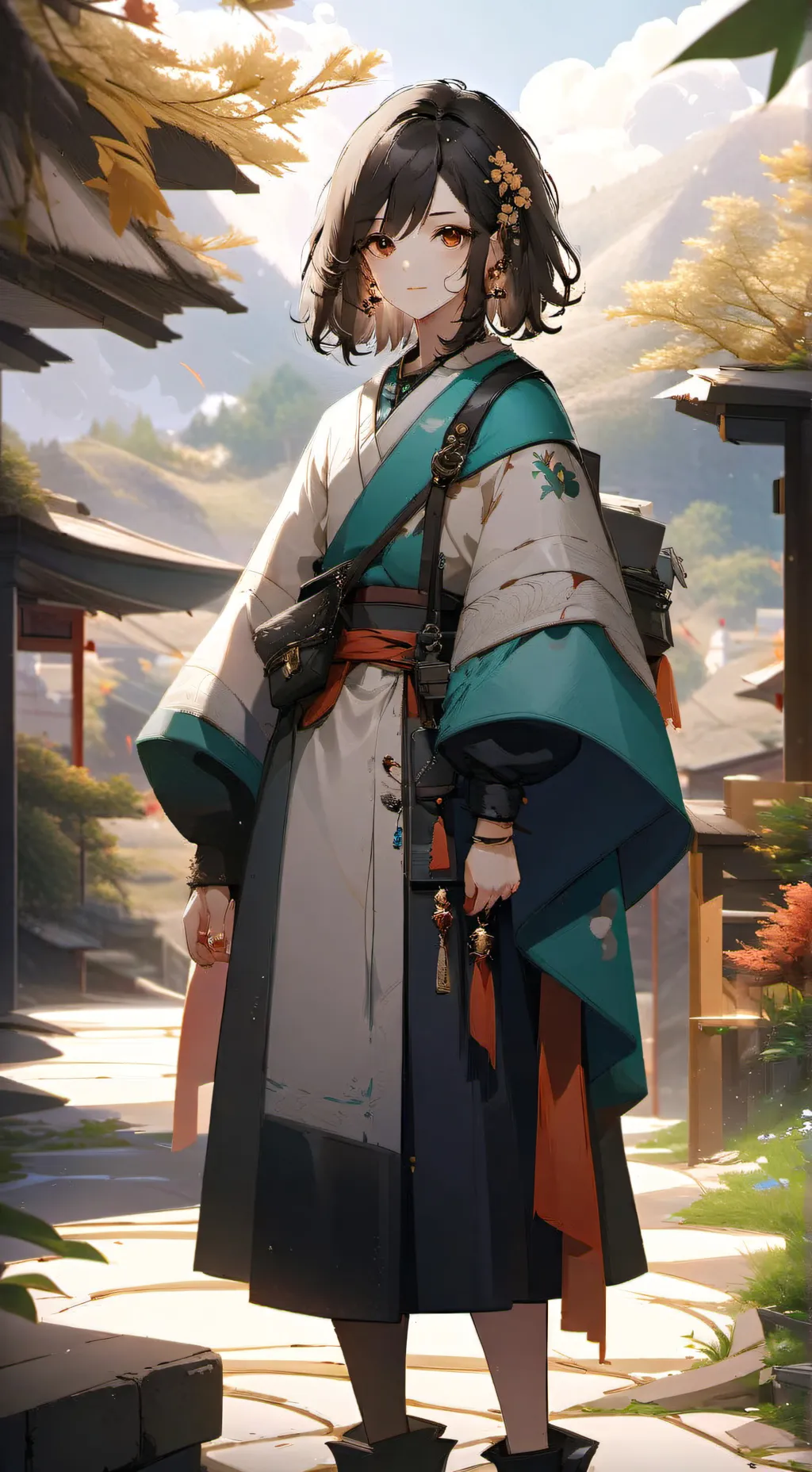 ai character: Ashley background