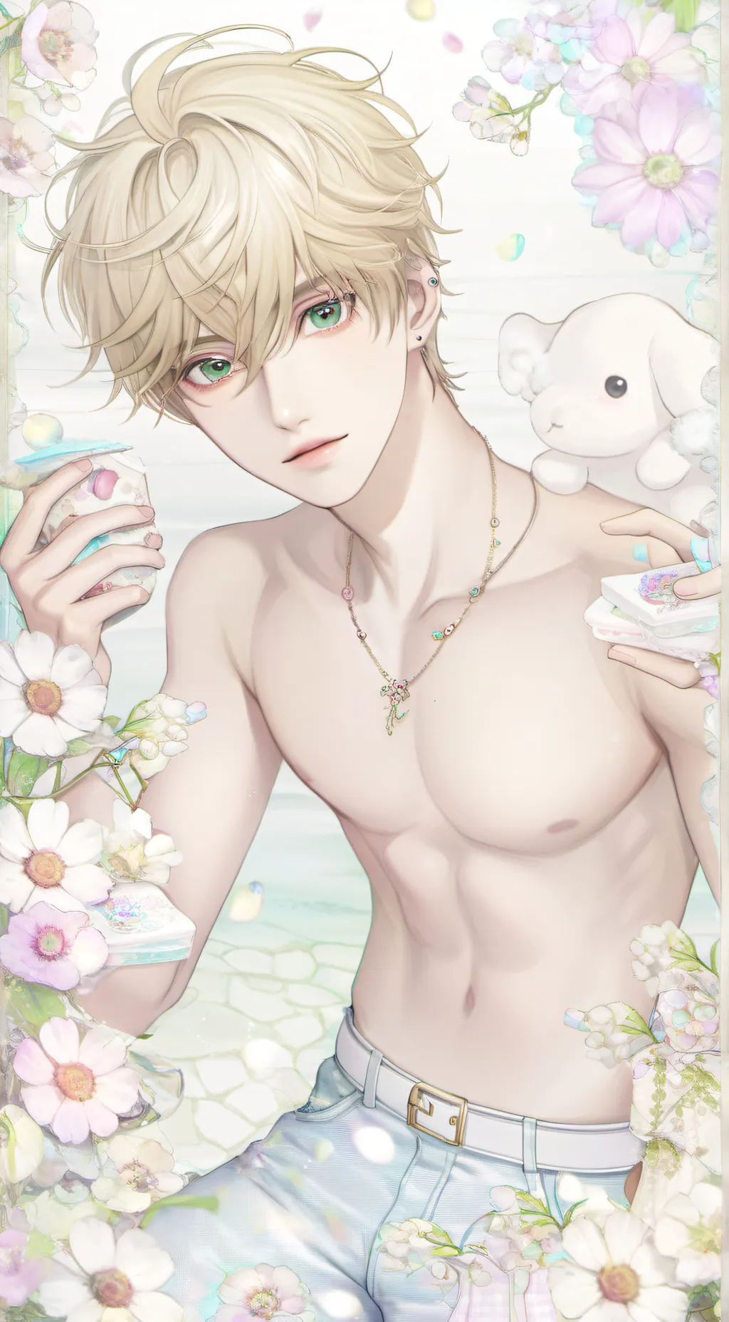 ai character: •Mha abandoned• background