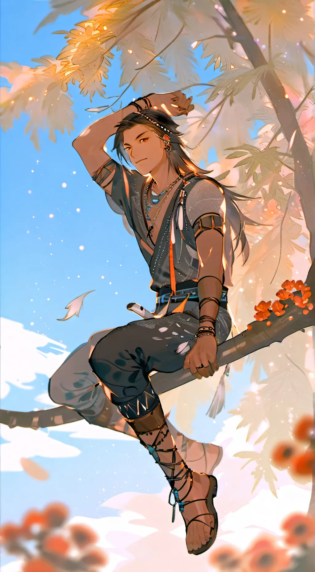 ai character: Rayan background