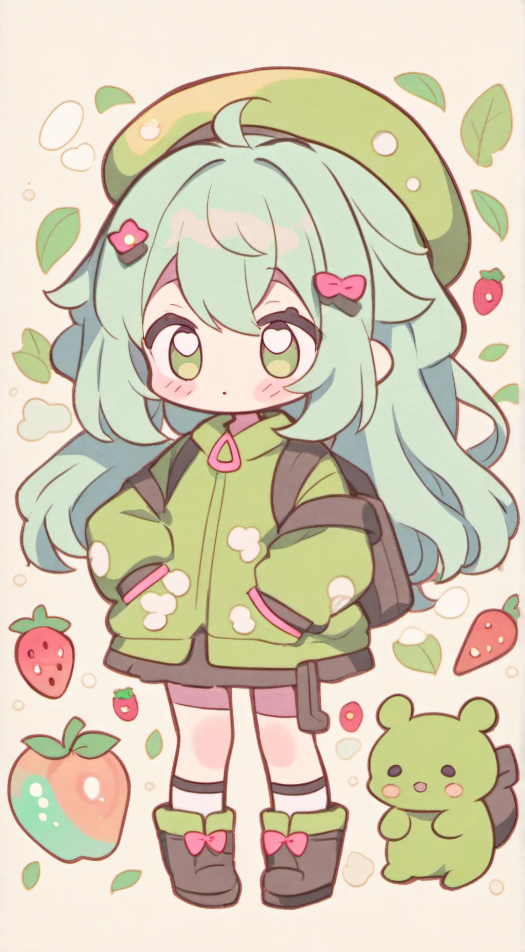 ai character: Sprout  background