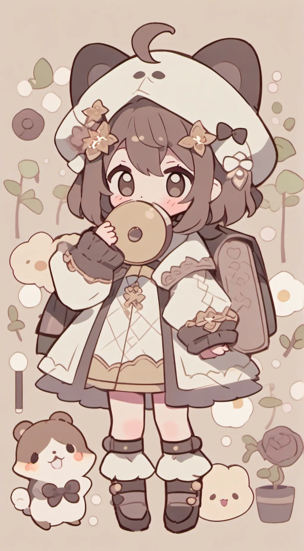 ai character: Sofía background