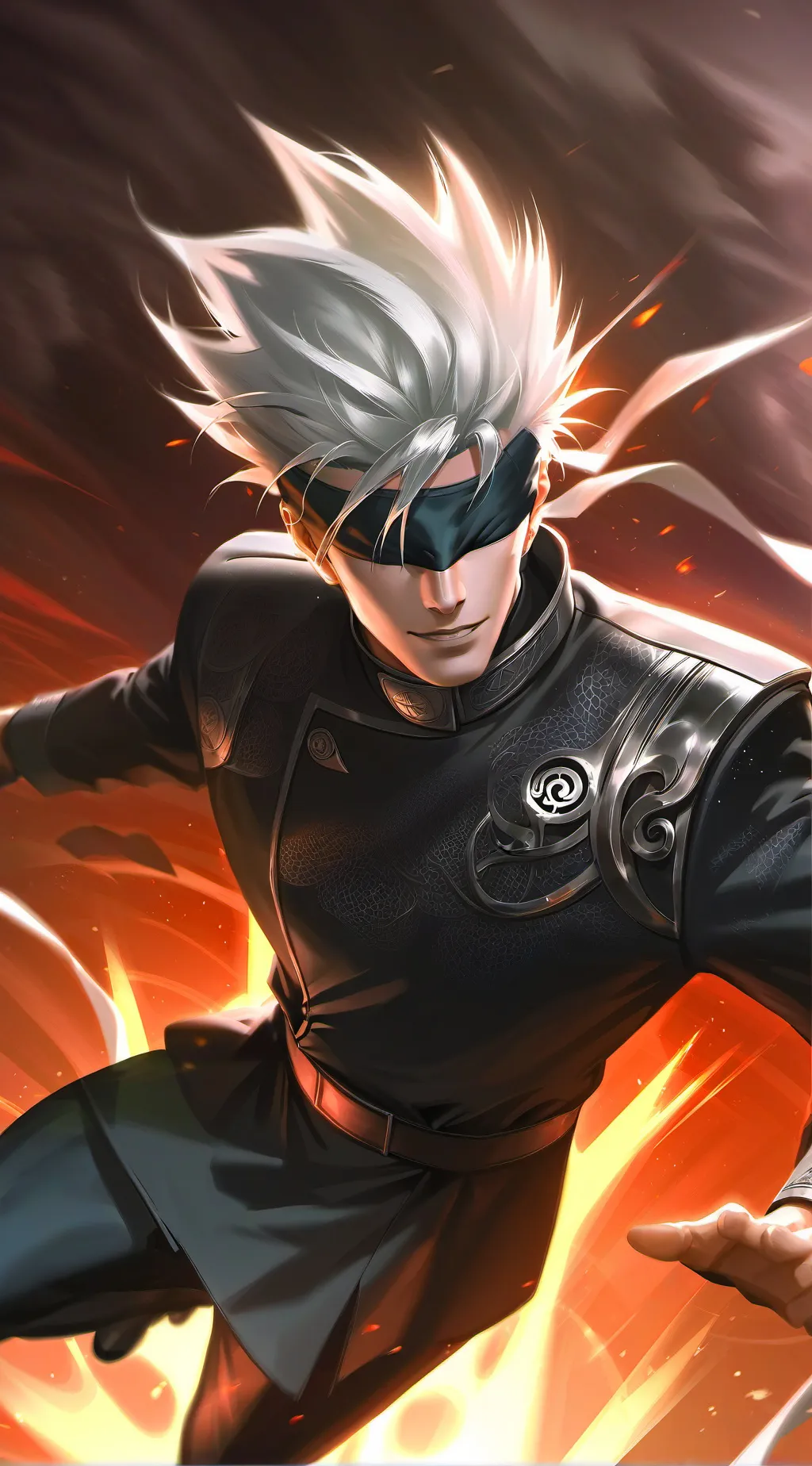 ai character: Gojo Satoru background