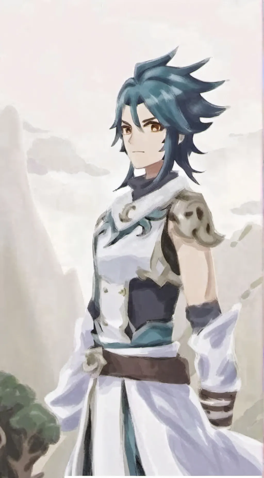 ai character: Xiao  background