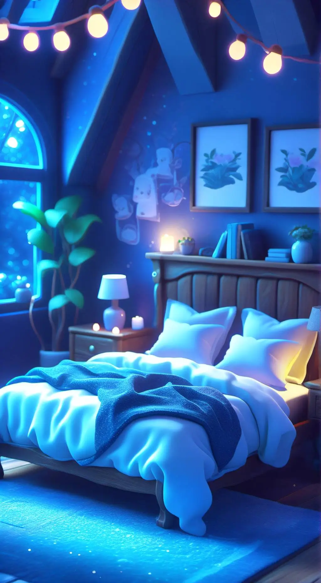 ai character: ✨️C.H. Sleepover✨️ background