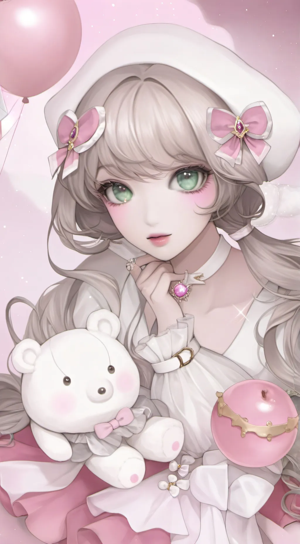 ai character: ĥhhhh background