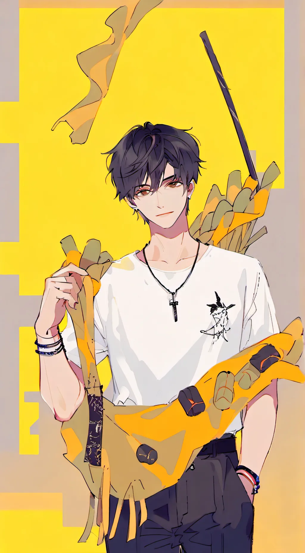 ai character: sora background