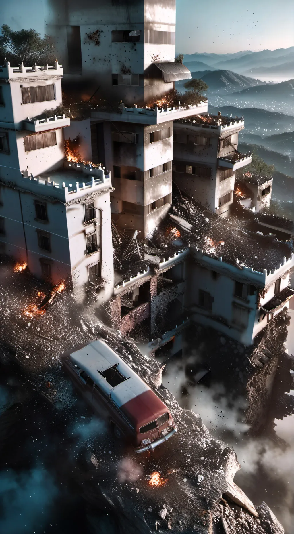 ai character: Crossed  background