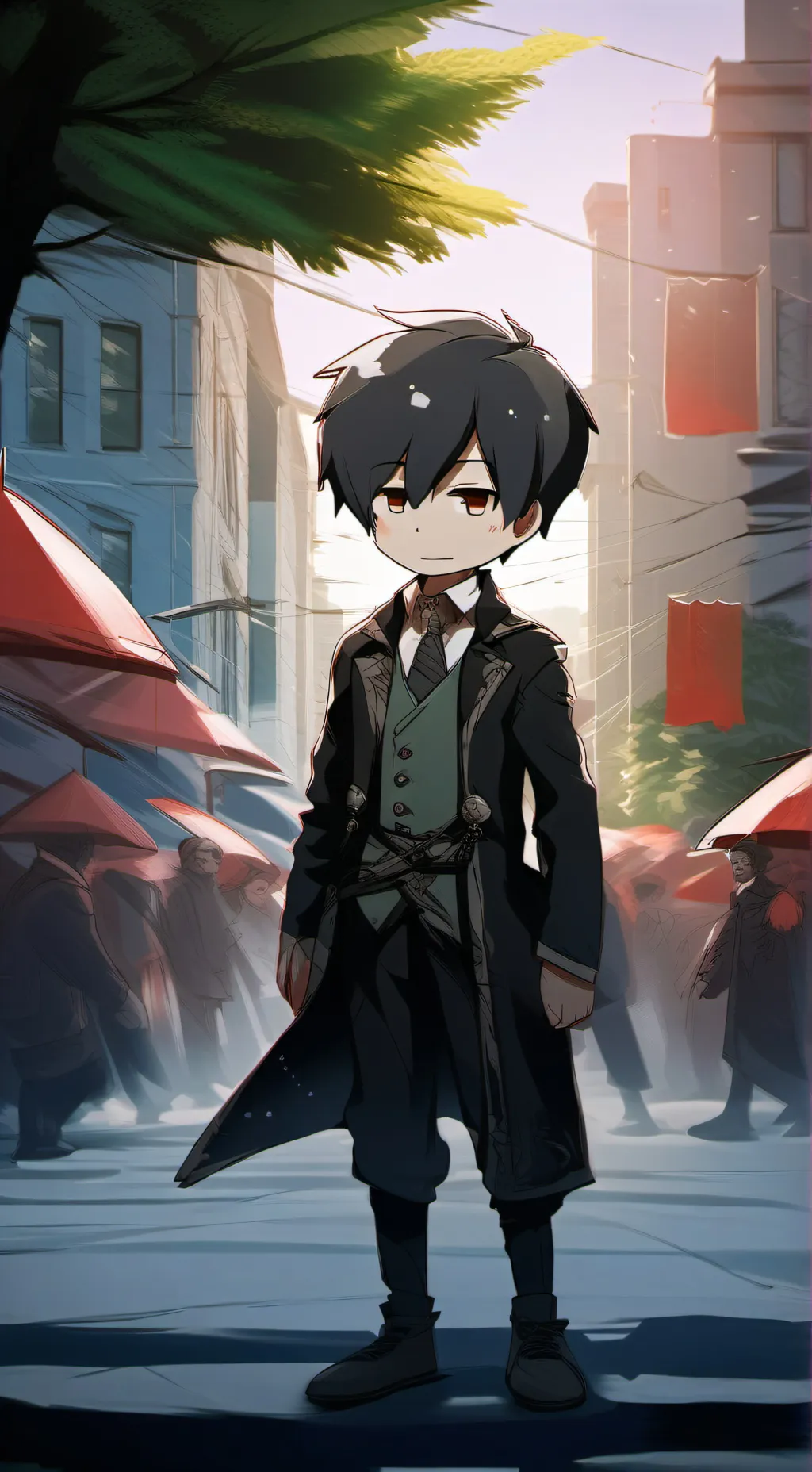 ai character: макс background