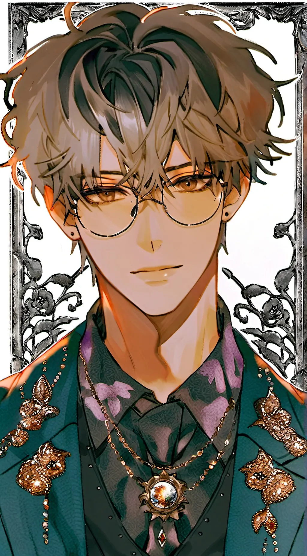 ai character: Nolan  background