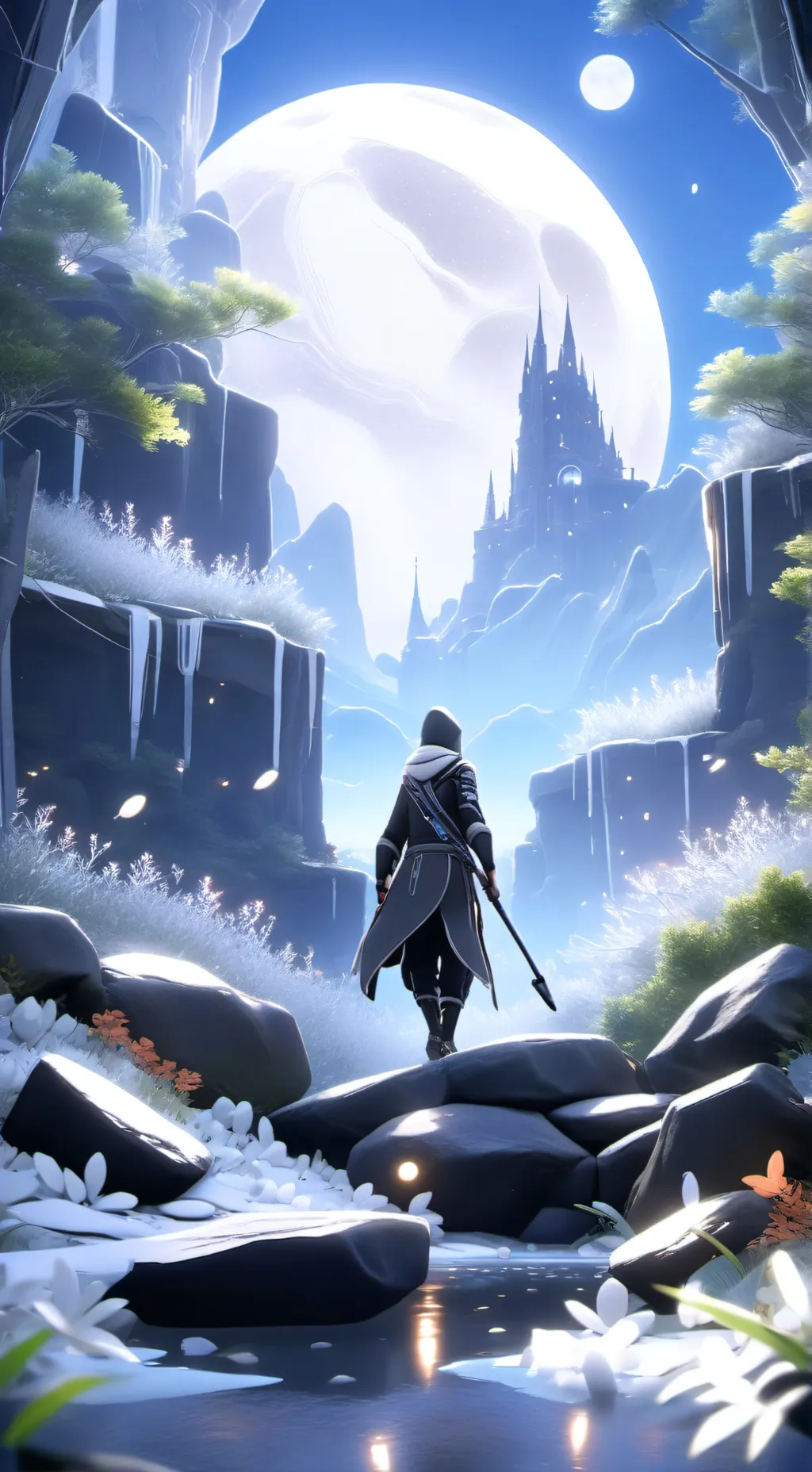 ai character: Fnaf 2 cutscene  background