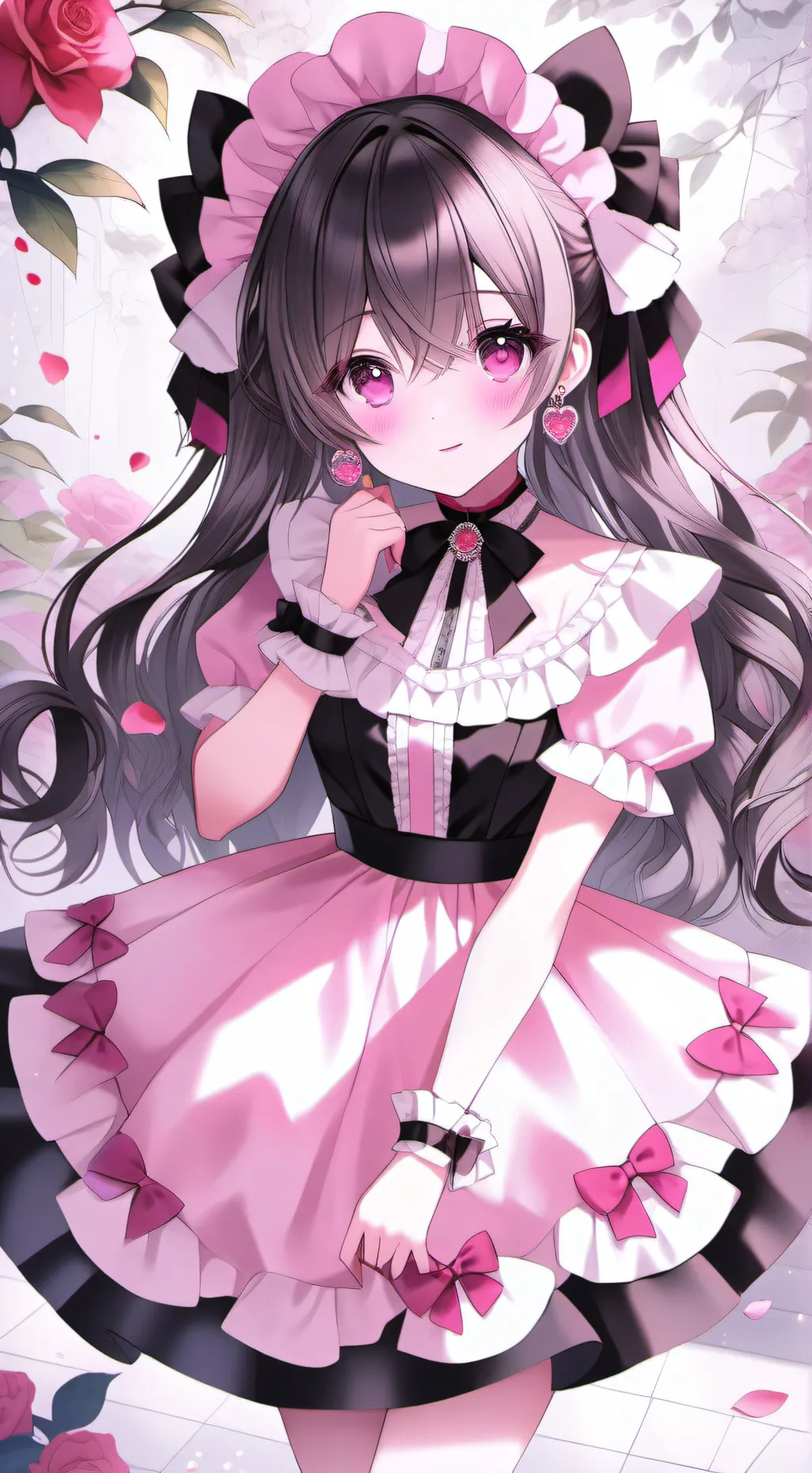 ai character: °ariana° background