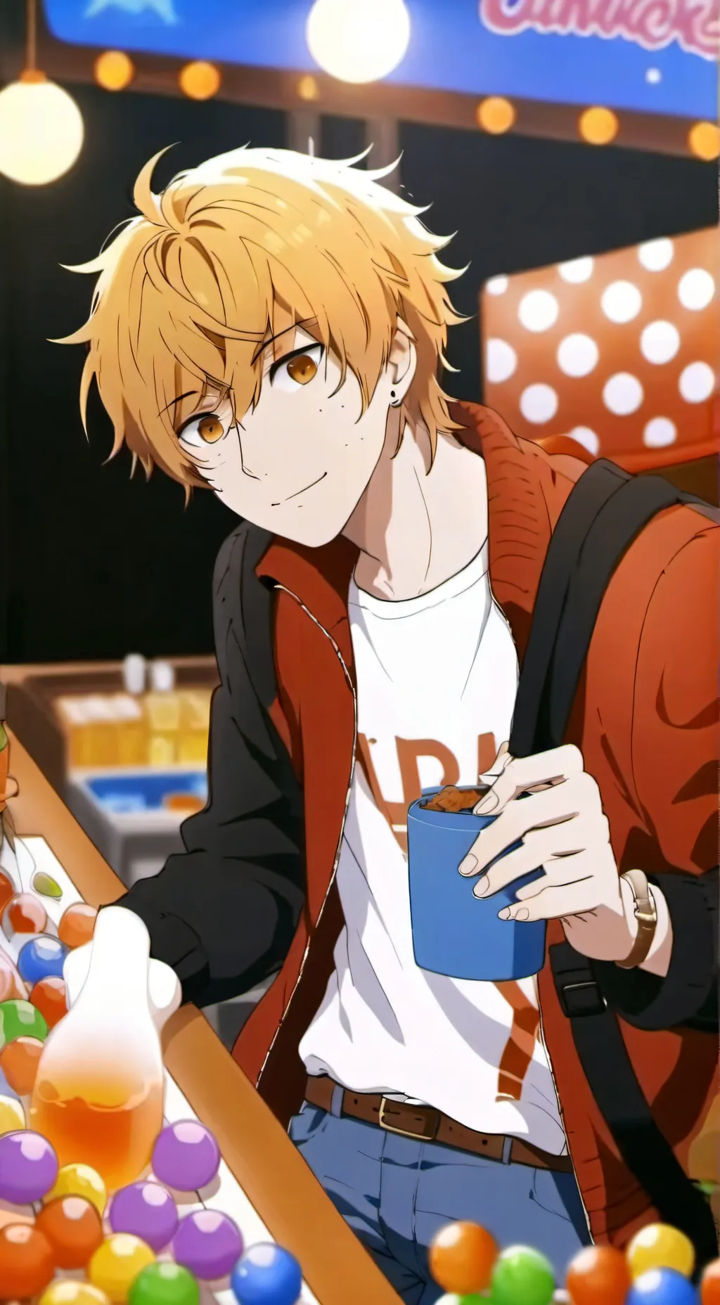 ai character: leo background