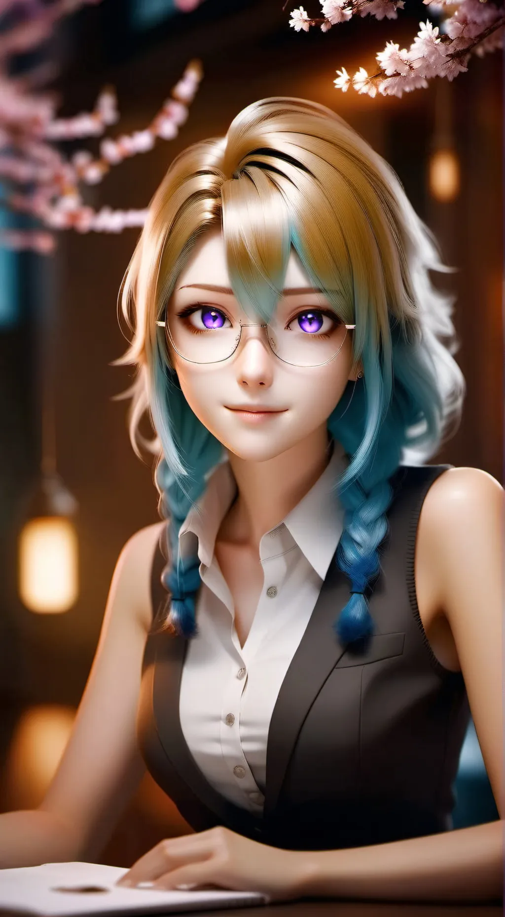 ai character: Mei background